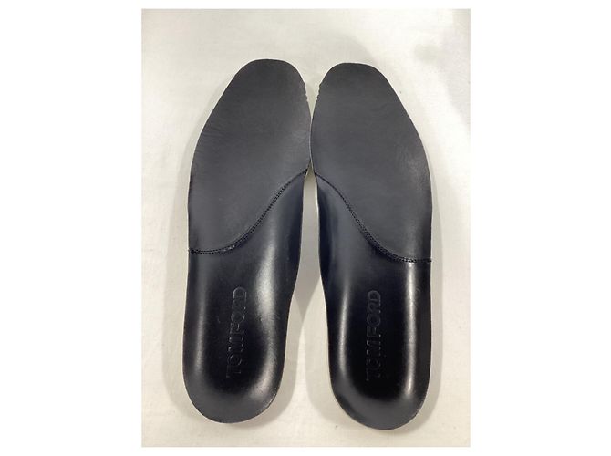 Sneakers basse con lacci Tom Ford in suede blu e nero - vista 19