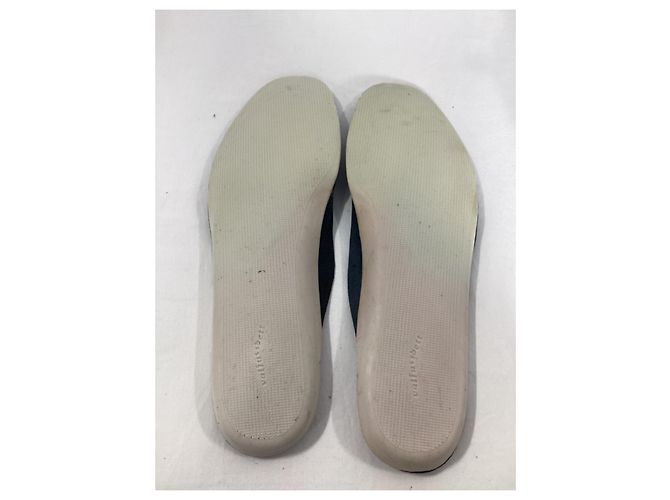 Sneakers basse con lacci Tom Ford in suede blu e nero - vista 20