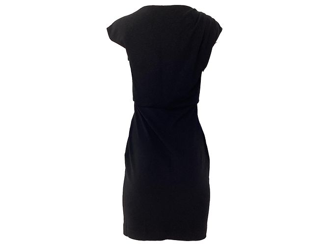 Marcona Kleid von Diane Von Furstenberg aus schwarzer Viskose - Ansicht 2