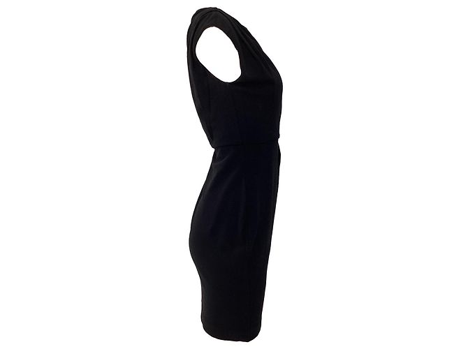 Marcona Kleid von Diane Von Furstenberg aus schwarzer Viskose - Ansicht 3
