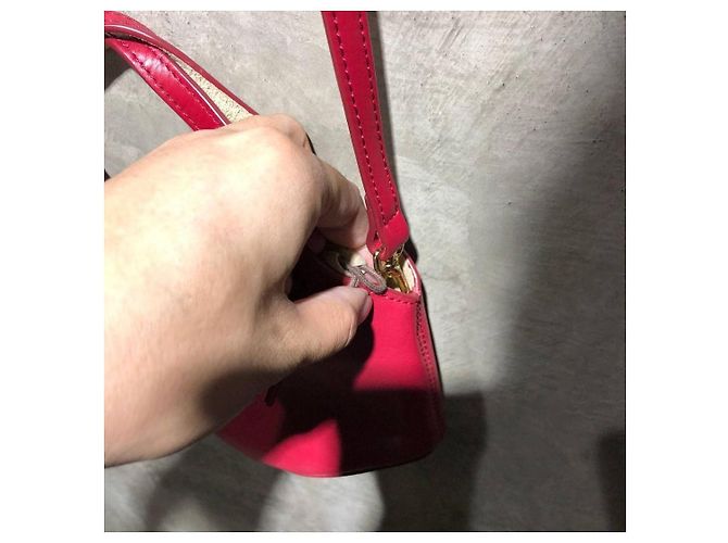 Borsa a secchiello Le Carino di Jacquemus Rosso - vista 3