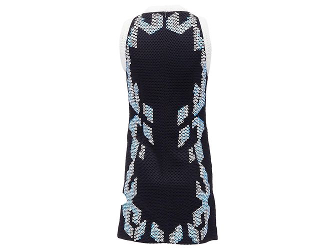Vestido mini de malha com embellishments de contas Peter Pilotto - vista 5