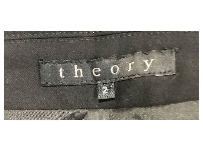 Theory Blazer e Calças em Lã Preta Preto - vista 10