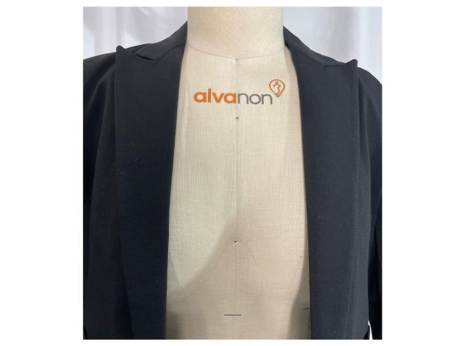 Theory Blazer e Calças em Lã Preta Preto - vista 11