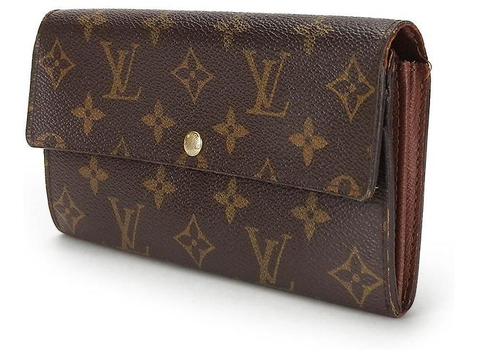 Portafoglio bifold Sarah Monogram di Louis Vuitton Marrone - vista 2