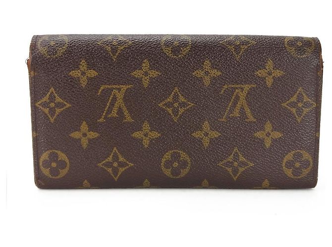 Portafoglio bifold Sarah Monogram di Louis Vuitton Marrone - vista 3