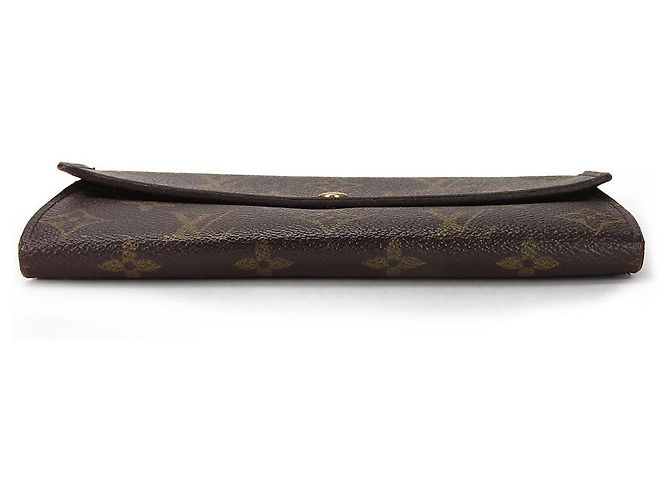 Portafoglio bifold Sarah Monogram di Louis Vuitton Marrone - vista 4