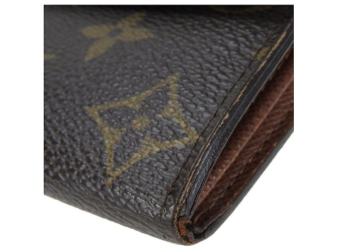 Portafoglio bifold Sarah Monogram di Louis Vuitton Marrone - vista 6