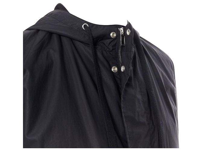 Christian Dior hooded utilitarian drawstrings zipper windbreaker jacket - view 2