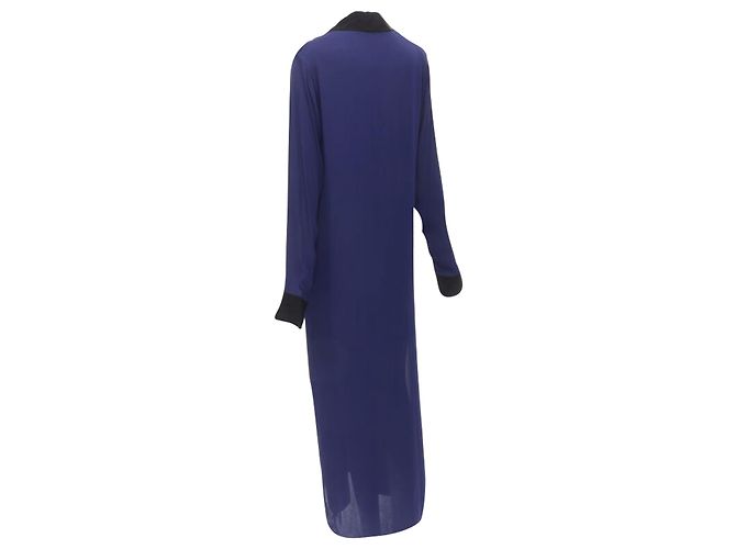 Chaqueta larga de bata con ribete de seda de rayón de Haider Ackermann - vista 6