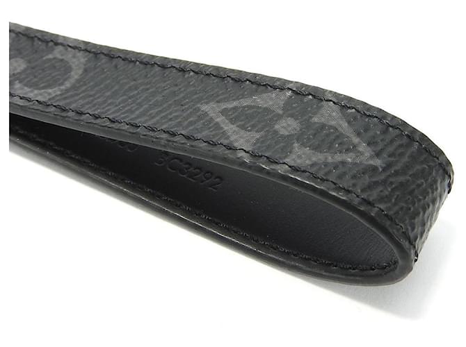 Porte-clés Monogram Eclipse Louis Vuitton M61950 Noir - vue 2