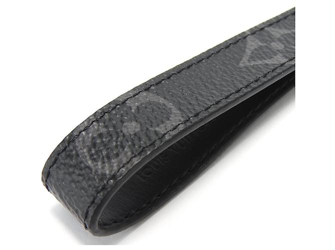 Porte-clés Monogram Eclipse Louis Vuitton M61950 Noir - vue 3