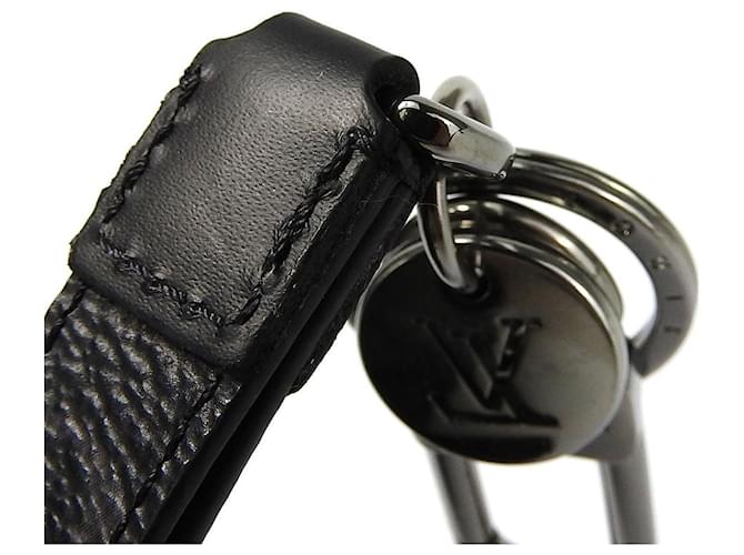 Porte-clés Monogram Eclipse Louis Vuitton M61950 Noir - vue 4