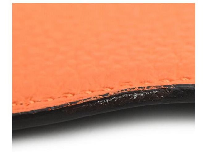 Herren-Gürtel Hermès Constance wendbar Orange - Ansicht 5