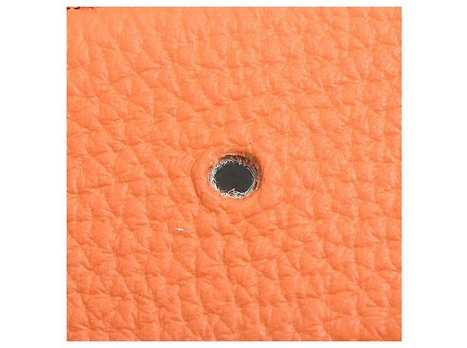 Herren-Gürtel Hermès Constance wendbar Orange - Ansicht 6