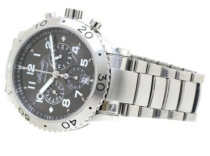 Breguet Transatlantique 3810ST/92/SZ9 Automatic Chronograph Grey - view 2