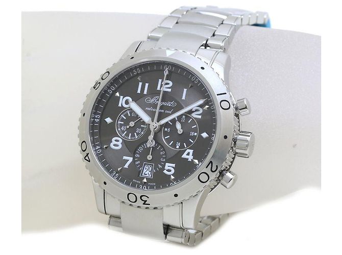Breguet Transatlantique 3810ST/92/SZ9 Automatic Chronograph Grey - view 6