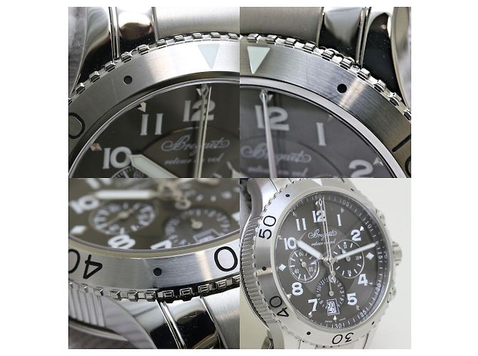 Breguet Transatlantique 3810ST/92/SZ9 Automatic Chronograph Grey - view 7