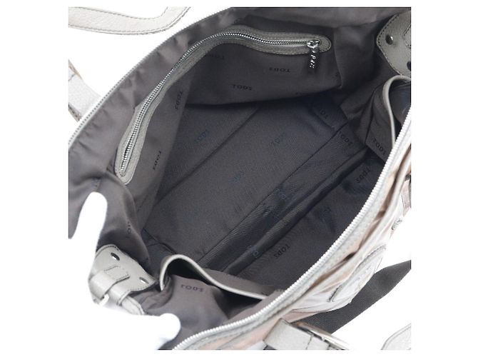 Borsa tote in PVC Tod's 2WAY a spalla marrone - vista 6