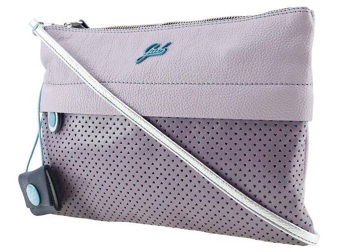 Autre Marque Borsa a spalla 2WAY in pelle Gab viola Porpora - vista 2