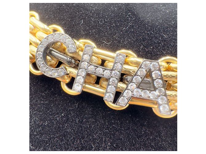 Chanel Mademoiselle Chain CC Coco Crystal Halskette Gürtel Gold hardware - Ansicht 11
