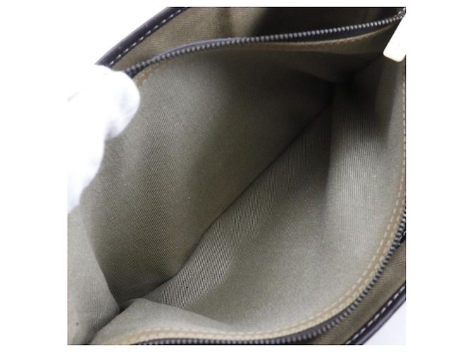 Céline Borsa a mano Celine Canvas Boogie Bag Khaki Verde - vista 11