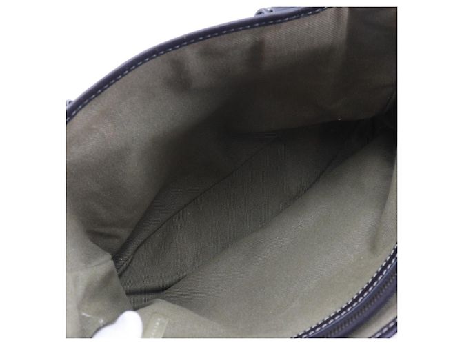 Céline Borsa a mano Celine Canvas Boogie Bag Khaki Verde - vista 9