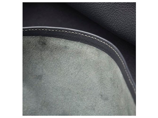 Hermès Borsa Hermes Birkin 35 Togo con hardware argentato Grigio - vista 5