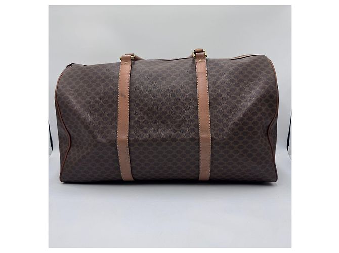 Céline Borsa da viaggio Boston Duffel Triomphe di Celine Macadam Marrone - vista 2