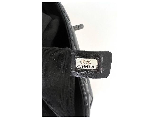 Timeless Borsa Chanel in pelle nera Nero - vista 7