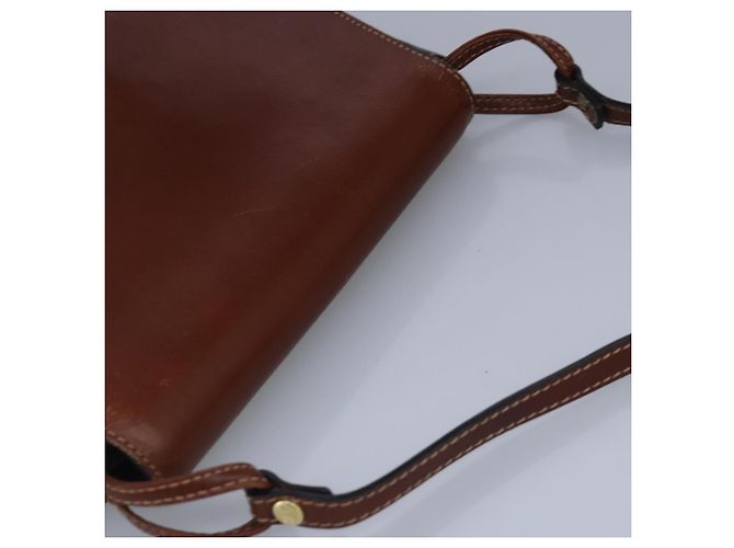 BALLY Borsa a Spalla in Pelle Nera e Marrone Auth ti2367 Nero - vista 6