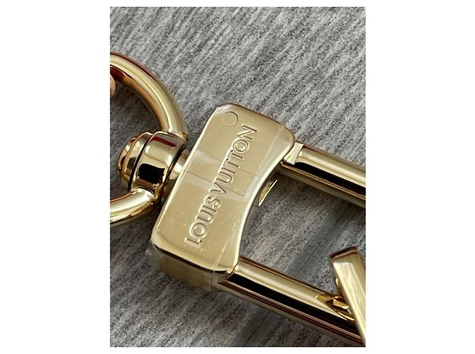 Pochette Louis Vuitton in Pelle Marrone Cognac - vista 7