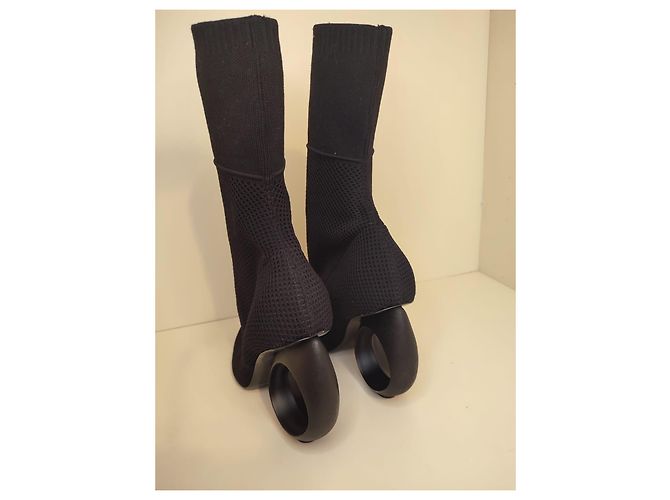Botas Burberry Kimberly de tela negras 40 Negro - vista 5