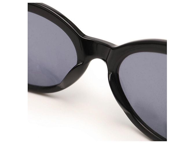 Occhiali da sole Chanel logo nero e oro 03517 D'oro - vista 4