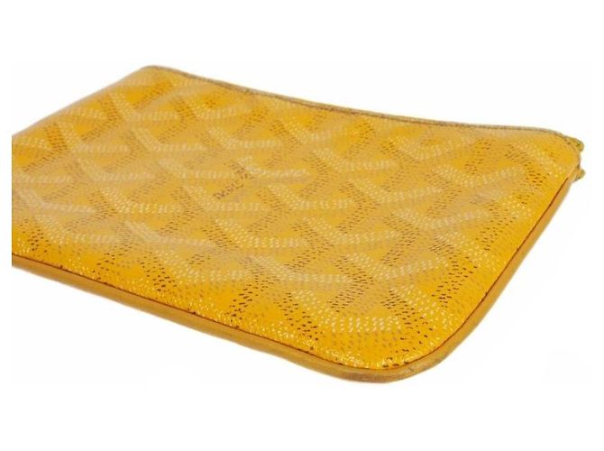 Monedero Goyard Senat Amarillo - vista 3