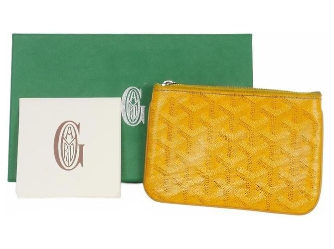 Monedero Goyard Senat Amarillo - vista 7