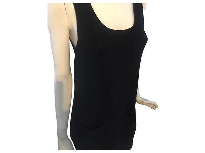See by Chloé Kleid aus Wolle Schwarz - Ansicht 4