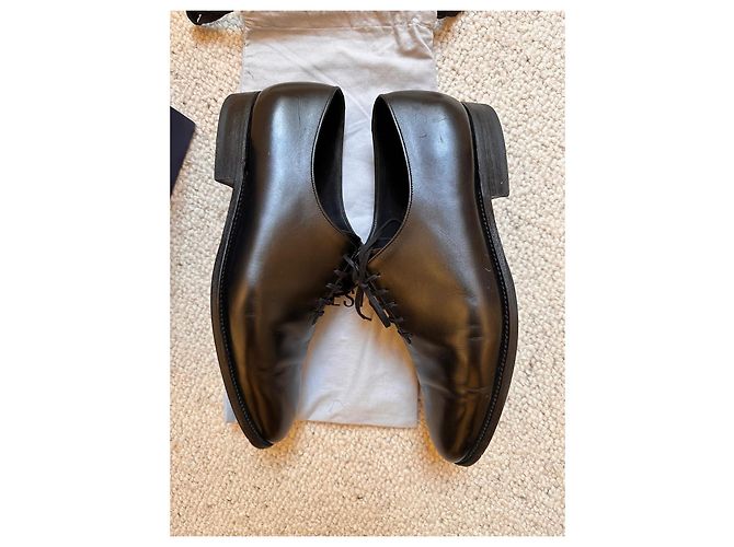 J.M. WESTON One Cut Remy Richelieu in pelle nera Nero - vista 5
