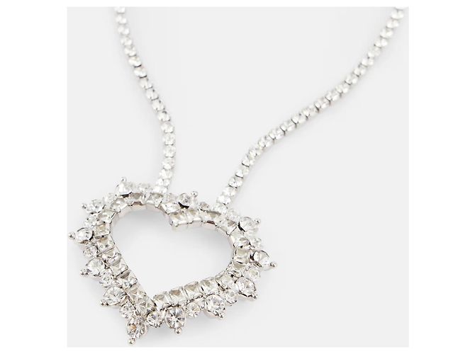 Collana a cuore in cristallo Alessandra Rich - vista 5