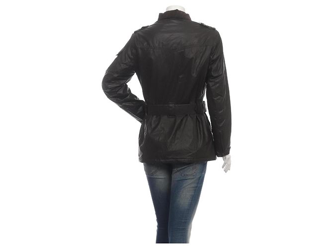 Chaqueta Barbour Marrón Algodón Castaño - vista 2