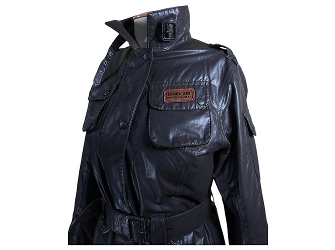 Chaqueta Barbour Marrón Algodón Castaño - vista 4