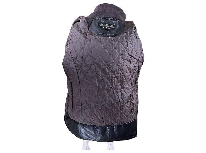 Chaqueta Barbour Marrón Algodón Castaño - vista 6