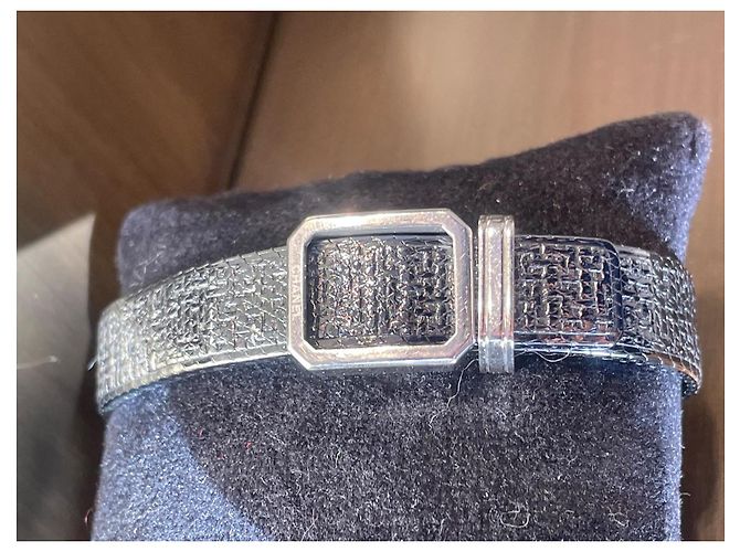 Boyfriend Chanel Novio Plata Gris - vista 7