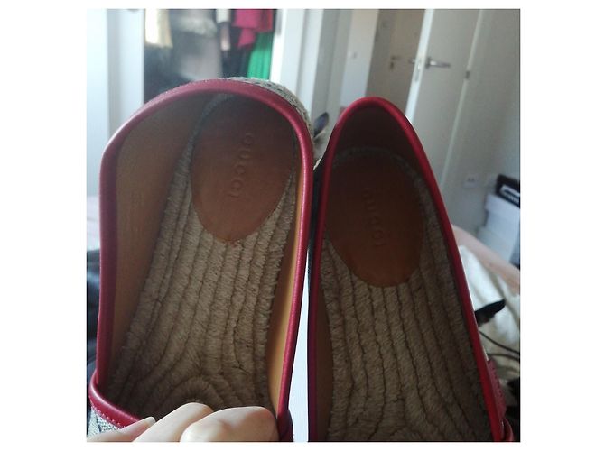 Espadrillas Gucci GG Hortensia Multicolore in Tela - vista 4