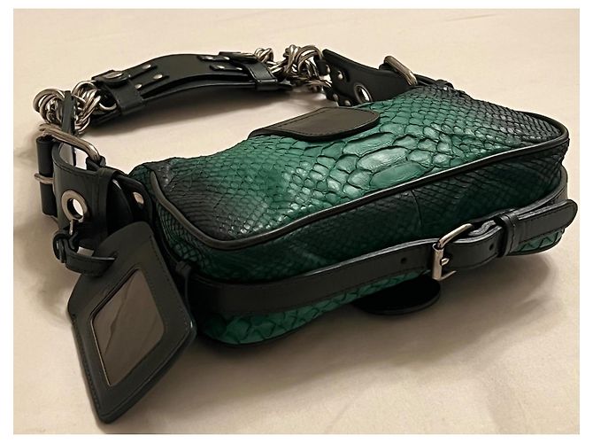 Chloé Sac Mini Chaîne Python Édition Limitée par Phoebe Philo - vue 10