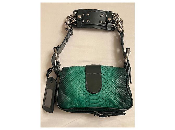 Chloé Sac Mini Chaîne Python Édition Limitée par Phoebe Philo - vue 11