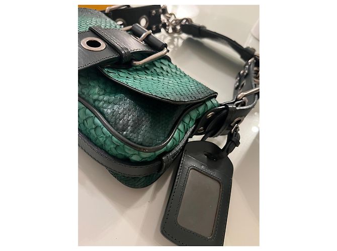 Chloé Sac Mini Chaîne Python Édition Limitée par Phoebe Philo - vue 13