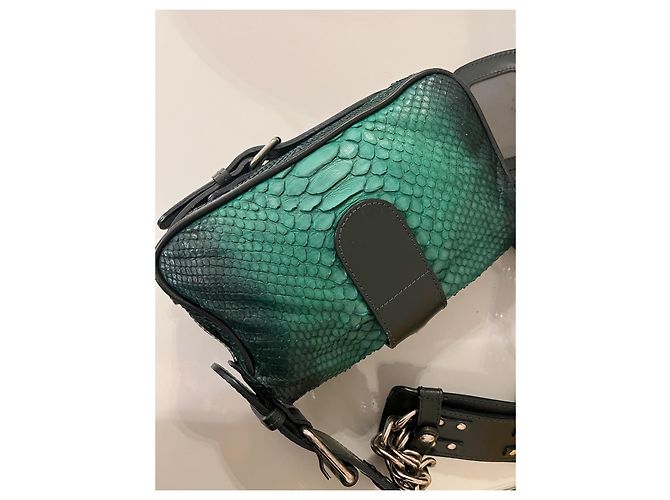 Chloé Sac Mini Chaîne Python Édition Limitée par Phoebe Philo - vue 14
