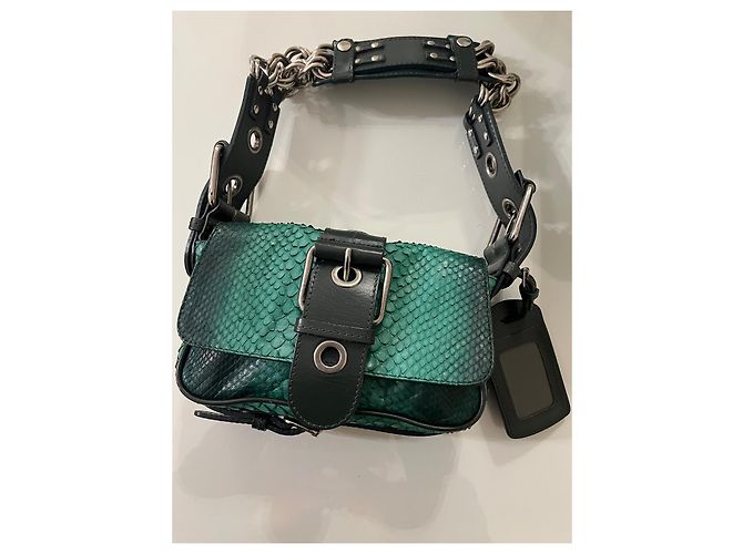 Chloé Sac Mini Chaîne Python Édition Limitée par Phoebe Philo - vue 16