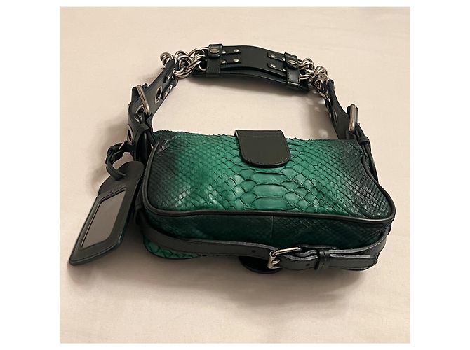 Chloé Sac Mini Chaîne Python Édition Limitée par Phoebe Philo - vue 9